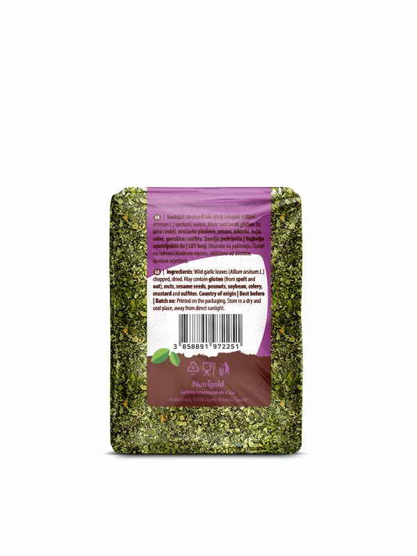 Wild Garlic - Dried 40g Nutrigold