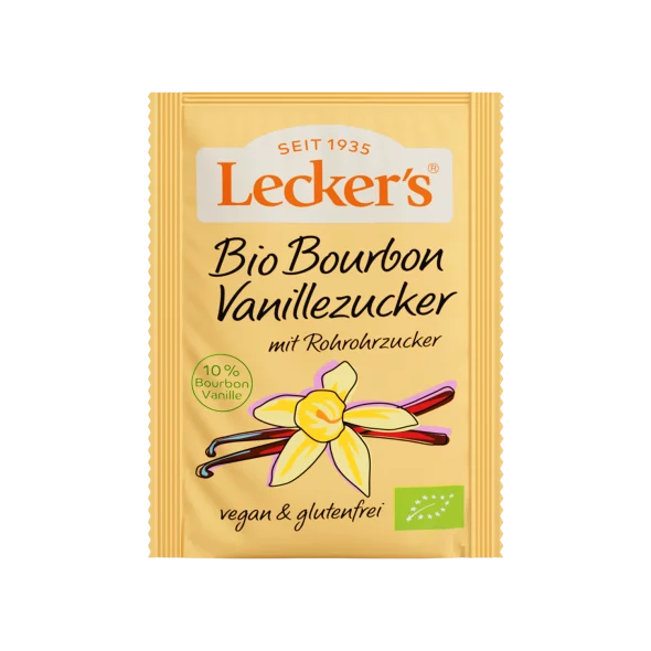 Bourbon Vanilla Sugar 2x8g - Organic Lecker's