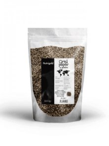 Nutrigold black pepper powder in a packaging of 1000g