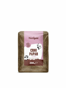 Nutrigold black pepper powder in a packaging of 200g