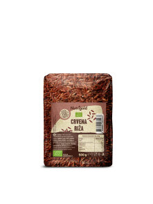 Nutrigold organic red rice in a packaging of 500g
