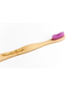 Bamboo Kids Toothbrush Ultra Soft Pink - Humble Brush