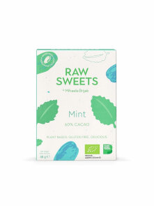 Raw Sweets by Mihaela organic raw chocolate with mint