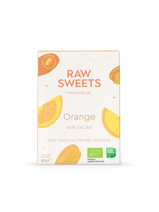 Raw Sweets by Mihaela raw chocolate with orange