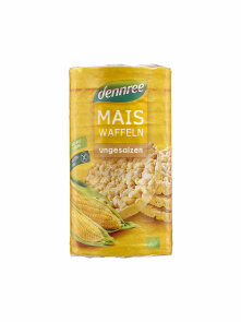 Corn Wafers Unsalted Gluten Free - Organic 120g Dennree