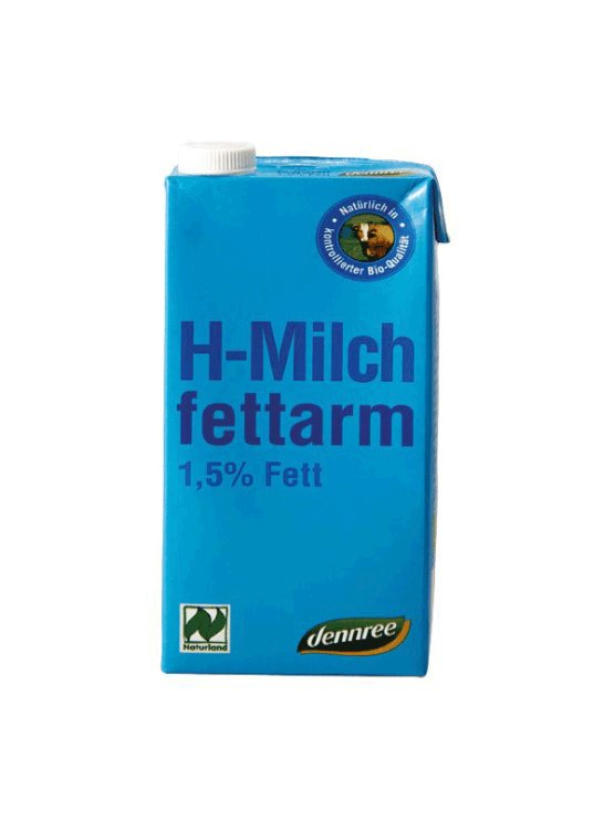 Dennree organic UHT Milk 1,5% fat in a tetra-pak packaging of 1000ml
