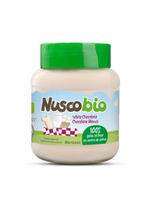 White Chocolate Spread - Organic 400g Nuscobio