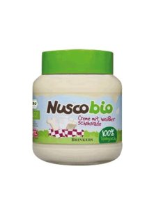 White Chocolate Spread - Organic 400g Nuscobio