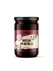 Nutrigold date nectar in a glass jar of 900g