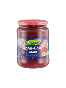 Apple and Blackcurrant Pulp - Organic 360g Dennree