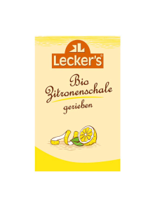 Grated Lemon Zest - Organic 15g Lecker's