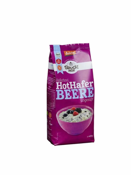 Berry Oatmeal Gluten Free - Organic 400g Bauck Mühle