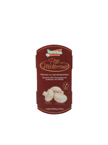 Vegetariana mushroom spread in a 100g packaging