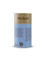 Nutrigold MSM powder in a blue cardboard cylinder shaped packaging of 300g