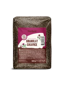 Nutrigold milk thistle granulate in a transparent packaging of 500g