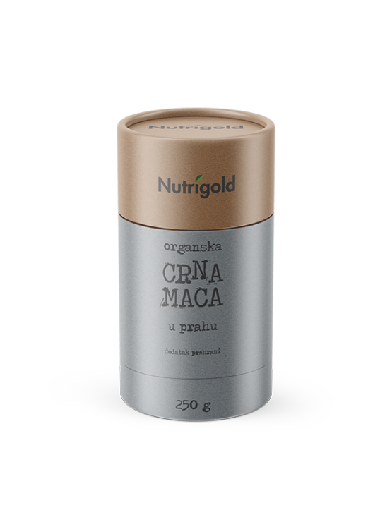 Nutrigold organic maca powder in a packaging of 250g