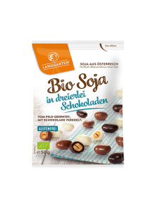 Soy in a Mix of Chocolates - Organic 50g Landgarten