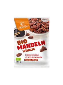 Spiced Almonds Snack - Organic 50g Landgarten