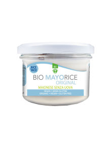 Probios organic rice mayonnaise in a 165g jar