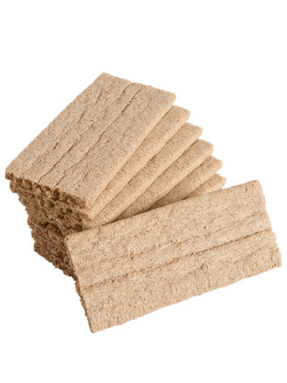 Nutrigold graham crispbread with no added sugar in a packaging of 125g