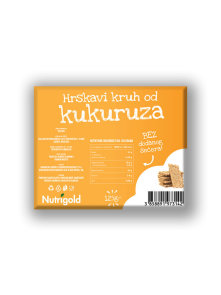 Corn Crispbread - No Added Sugar 125g Nutrigold