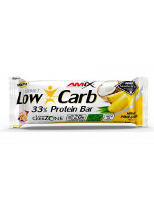 Low Carb 33% Protein Bar - Hawaii Pina Colada 60g Amix