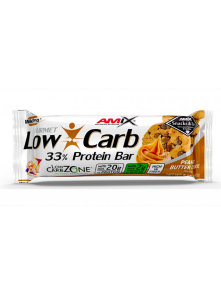 Low Carb 33% Protein Bar - Peanut Butter Cookie 60g Amix