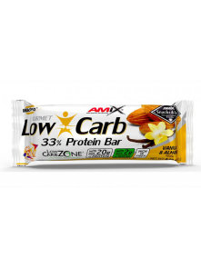 Low Carb 33% Protein Bar - Vanilla & Almond 60g Amix