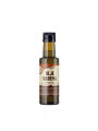 Nutrigold organic cold pressed almon oil in a dark glass bottle of 100ml