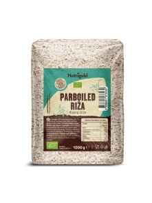 Parboiled Long Grain Rice - Organic 1000g Nutrigold