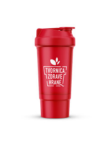Nutrigold red smart shaker with storage 500ml