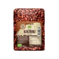 Nutrigold organic shelled raw peanuts in a transparent packaging of 500g