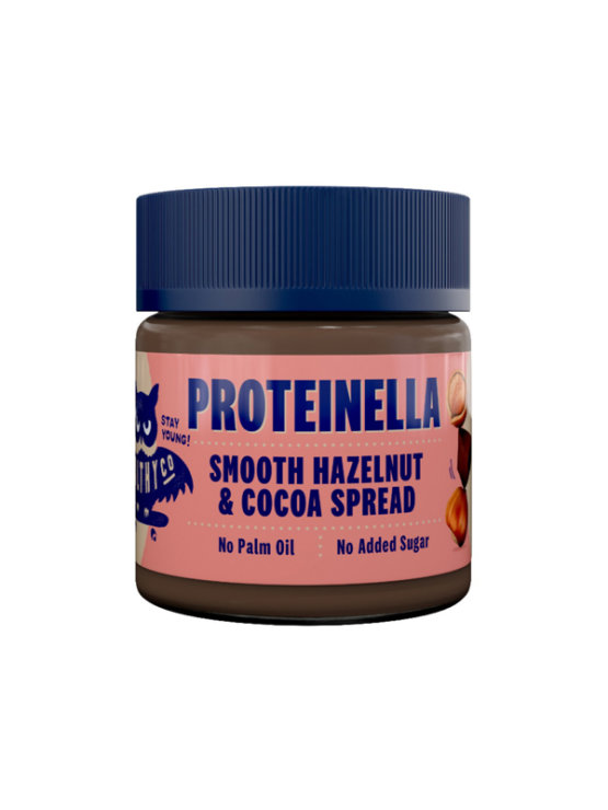 HealthyCo Proteinella dark chocolate spread in plastic packaging of 200 grams