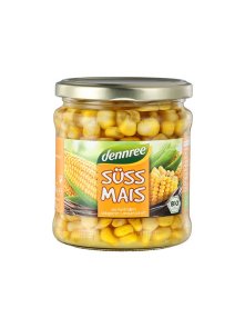 Corn in Water - Organic 330g Dennree