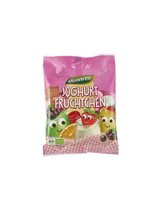 Yoghurt Fruit Gummies Organic 90g Dennree