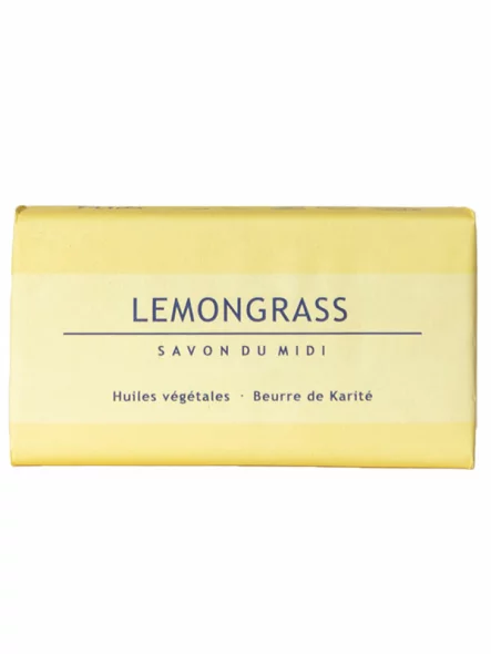 Lemongrass Hard Soap - 100g Savon du Midi