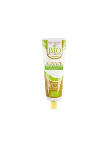 Probios organic mustard free from added sugar and gluten in a tube packaging of 160g