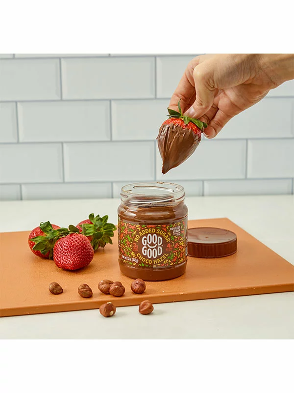 Hazelnut Spread with Stevia 350g - Good Good
