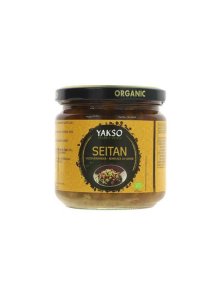 Yakso seitan in tamari sauce in a glass jar of 330g