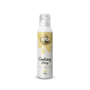 KFD butter flavoured cooking spray in a 201g spray can
