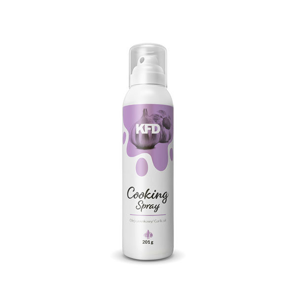 KFD garlic oil cooking spray in a spray can 201g