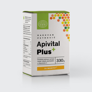 Apivital Plus with Vitamin C for Immunity 330g - Imunomed Plus Radovan Petrović