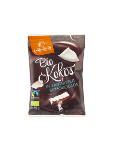 Coconut in Dark Chocolate - Organic 50g Landgarten