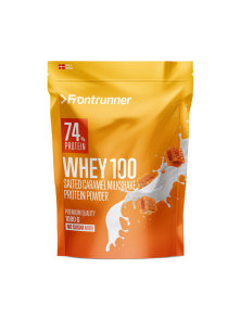Frontrunner  whey 100 salted caramel in a packaging of 1000g