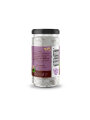 Nutrigold organic garlic powder in a glass jar of 45g