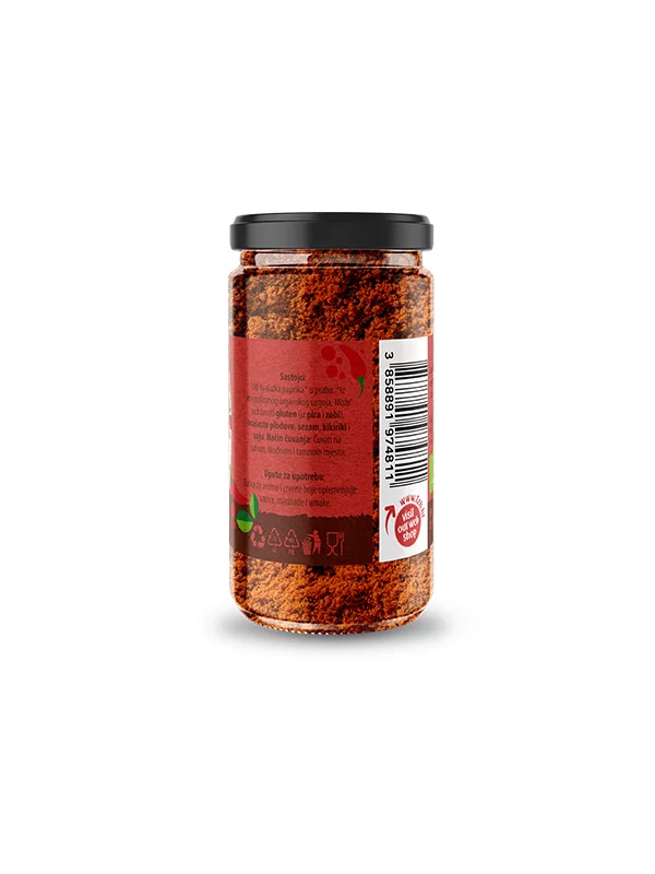 Sweet Ground Paprika - Organic 50g Nutrigold