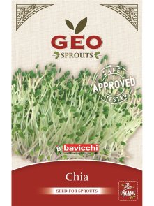 Chia Seed for Sprouts - Organic 15g Geo
