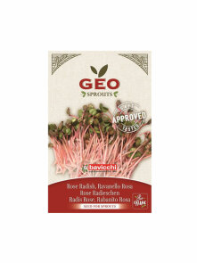 Pink Radish Seed for Sprouts - Organic 20g Geo