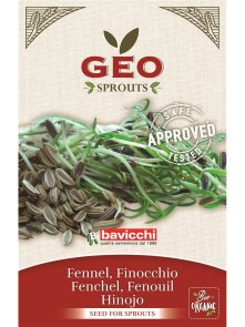 Fennel Seed for Sprouts - Organic 13g Geo
