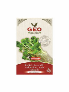 Radish Seed for Sprouts - Organic 26g Geo